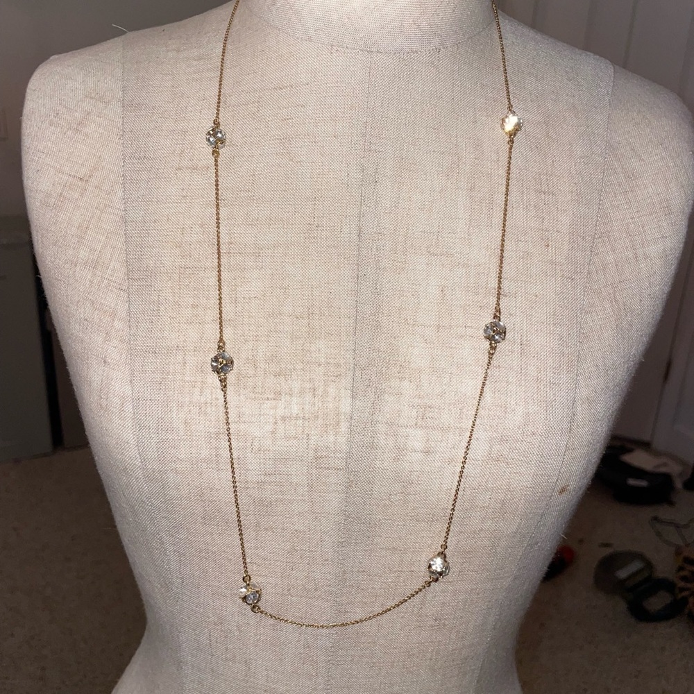 Kate Spade New York Long Scatter Station Necklace